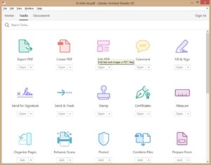adobe acrobat dc 2018 crack free