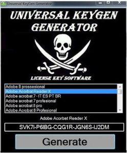 Universal Keygen Generator