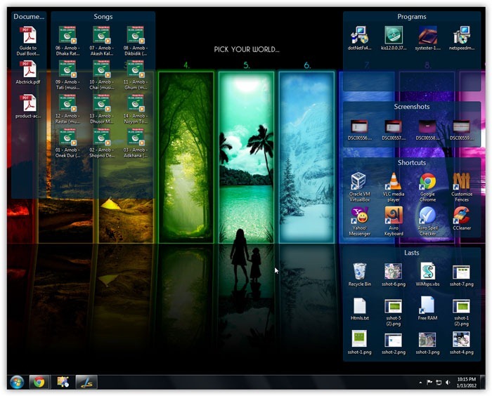 stardock fences move icons