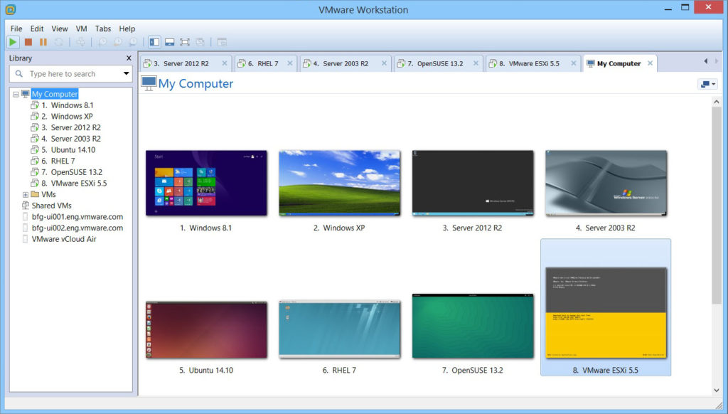 nested virtualization in vmware workstation pro 14