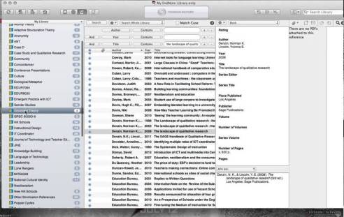 endnote x8 mac