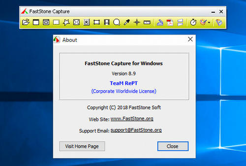 faststone capture 9.0 key