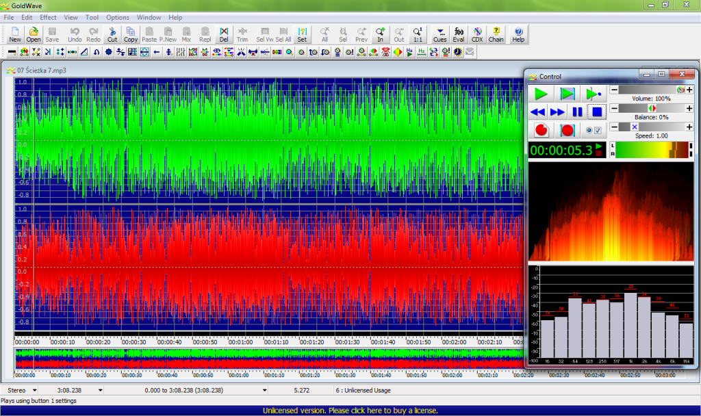 download the last version for ipod GoldWave 6.78