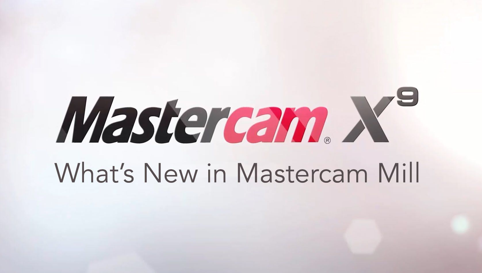 mastercam x9 mill essentials