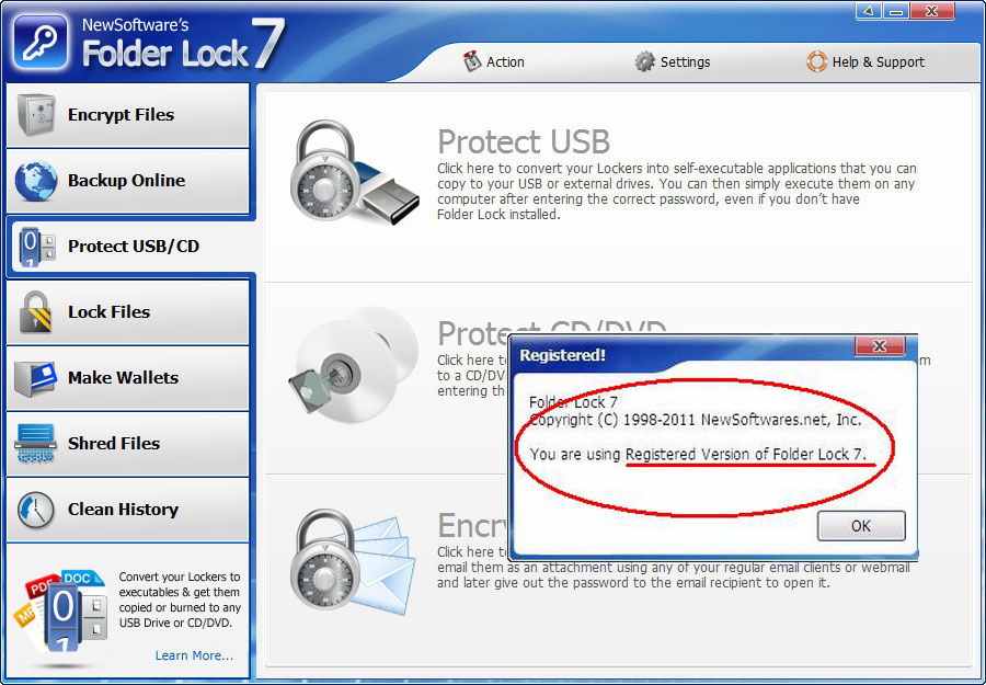 Folder Lock 7.7.6 Crack