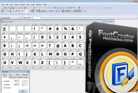 Font creator 11 5 crack version