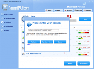 SmartPCFixer License key