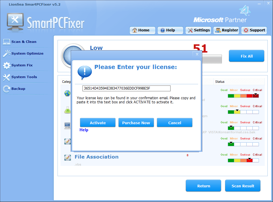 smartpcfixer licence key