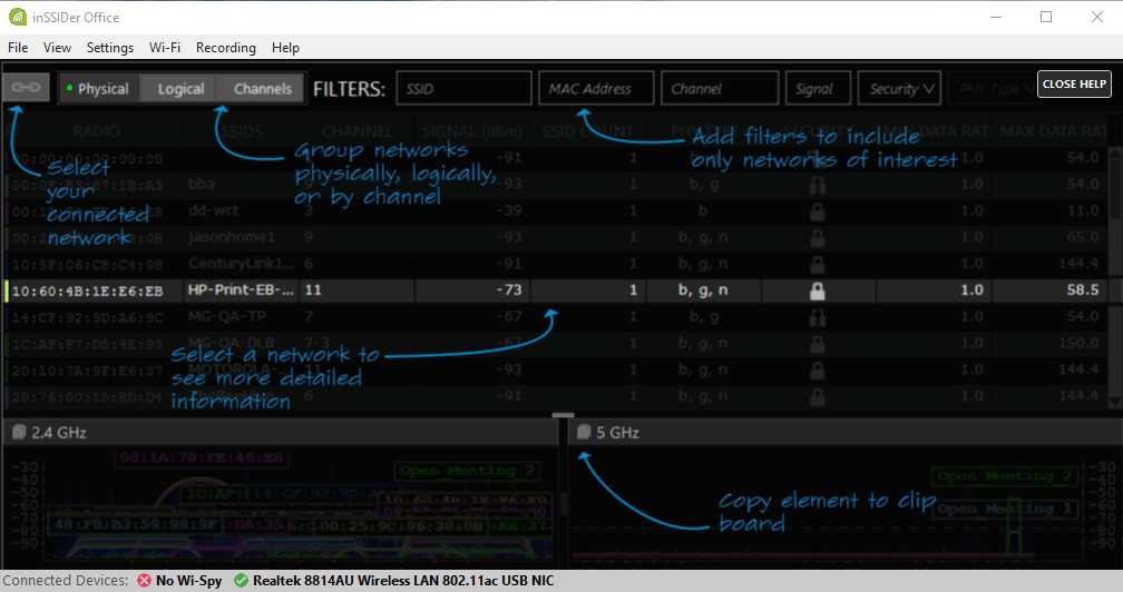 metageek inssider enterprise