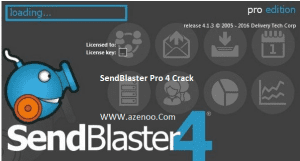 SendBlaster Pro 4 Crack